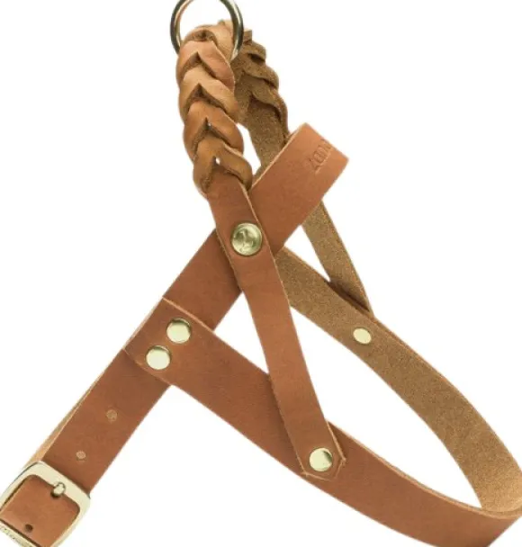 Cloud7 Harness Central Park nahkavaljaat, M-L, vaaleanruskea