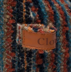 Cloud7 Sleepy Stripes koiranpeti, S, Blue-Red