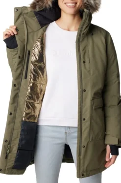 Columbia Little Si Insulated Parka naisten talvitakki, vihreä