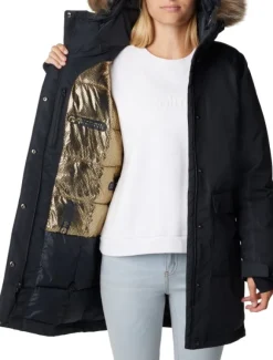 Columbia Little Si Insulated Parka naisten talvitakki, musta