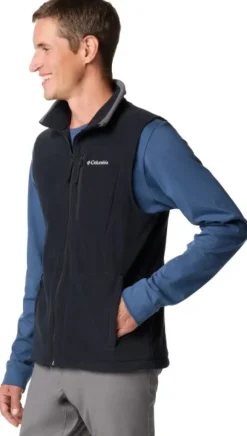 Columbia M's Fast Trek Fleece Vest Black
