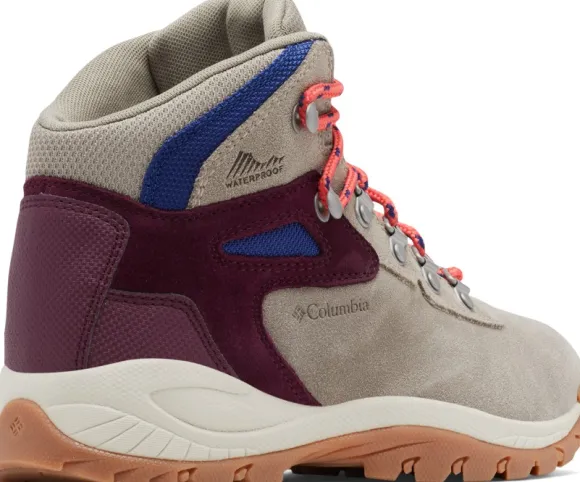 Columbia Newton Ridge Plus Waterproof Amped Kettle naisten vaelluskenkä, Marionberry