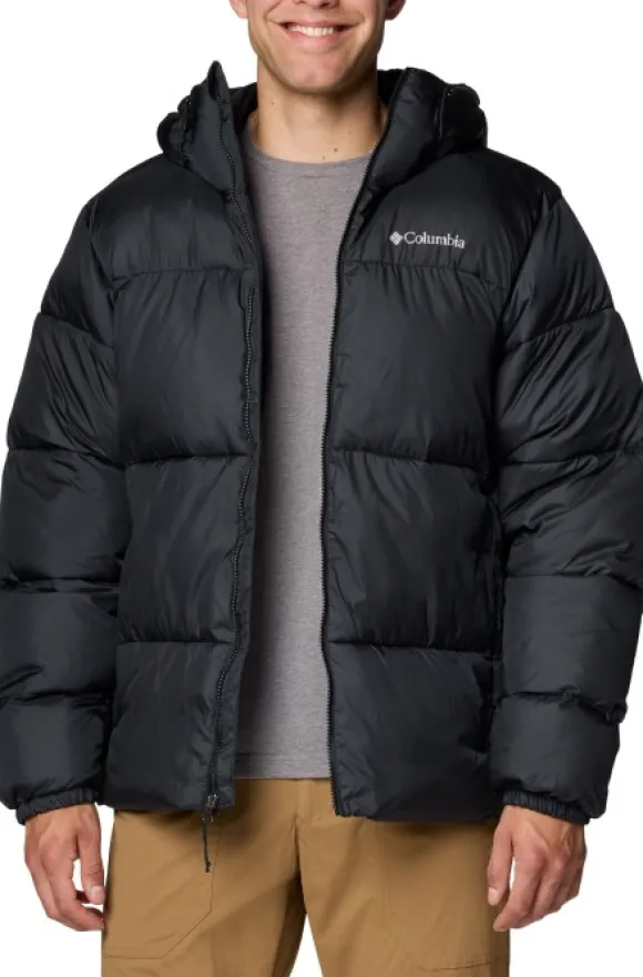 Columbia Puffect™ II Hooded Jacket takki, Black