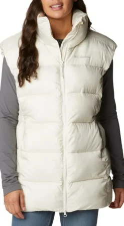 Columbia Puffect Mid Vest naisten toppaliivi, valkoinen