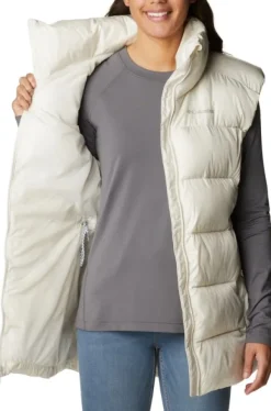 Columbia Puffect Mid Vest naisten toppaliivi, valkoinen