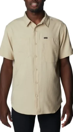 Columbia Silver Ridge Utility Lite Short Sleeve paita, Ancient Fossil