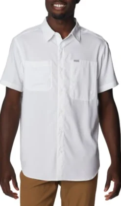 Columbia Silver Ridge Utility Lite Short Sleeve paita, valkoinen