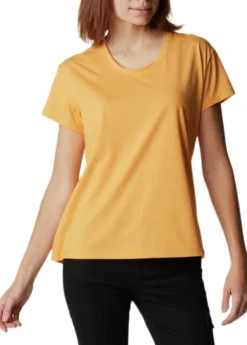 Columbia Sun Trek naisten t-paita, vaalean oranssi