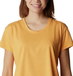 Columbia Sun Trek naisten t-paita, vaalean oranssi