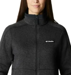Columbia Sweater Weather Full Zip naisten fleecetakki, Black Heather