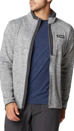 Columbia Sweater Weather Full Zip fleeceneuletakki, harmaa