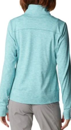 Columbia Weekend Adventure Full Zip naisten pitkähihainen, vaaleansininen