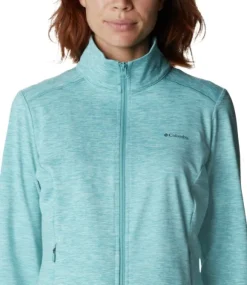 Columbia Weekend Adventure Full Zip naisten pitkähihainen, vaaleansininen