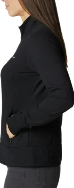 Columbia Weekend Adventure Full Zip naisten pitkähihainen, musta