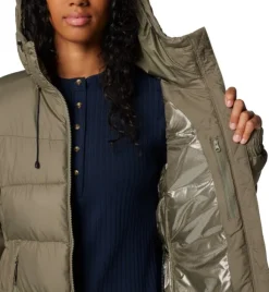 Columbia W's Pike Lake™ II Long Jacket Stone Green