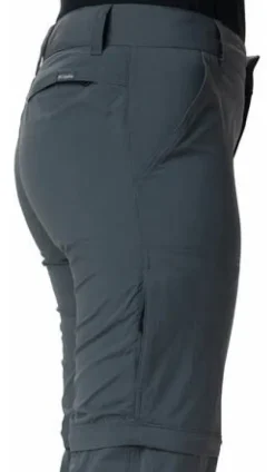 Columbia W's Silver Ridge 2.0 Convertible naisten katkolahjehousut, mustanharmaa