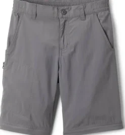 Columbia Youth Boys Silver Ridge IV Convertible Pant nuorten katkolahjehousut, harmaa