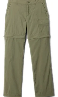 Columbia Youth Girls Silver Ridge IV Convertible nuorten katkolahjehousut, vihreänharmaa