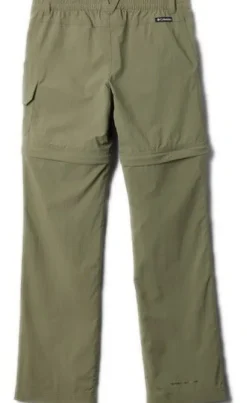 Columbia Youth Girls Silver Ridge IV Convertible nuorten katkolahjehousut, vihreänharmaa