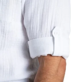 Craghoppers M's Moro Long Sleeved Shirt White