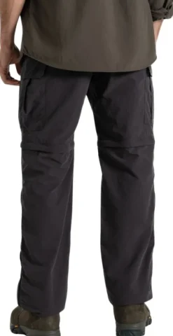 Craghoppers NosiLife Convertible Cargo katkolahjehousut, musta