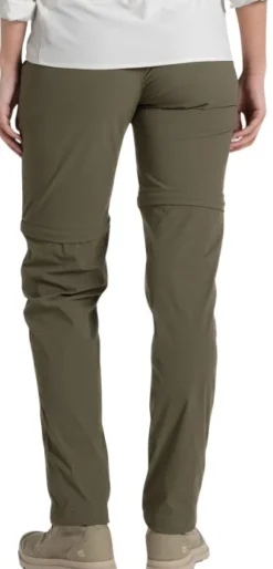 Craghoppers NosiLife Pro Convertible Trouser III naisten katkolahjehousut, Wild Olive