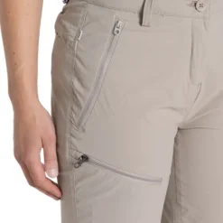 Craghoppers W's NosiLife Pro Convertible Trouser III Soft Mushroom
