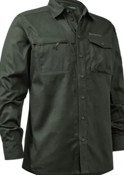 Deerhunter Atlas Shirt pitkähihainen paita, tummanvihreäTimber