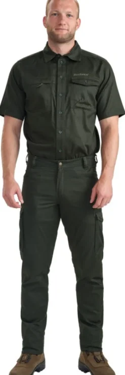 Deerhunter Atlas Trousers housut, tummanvihreä