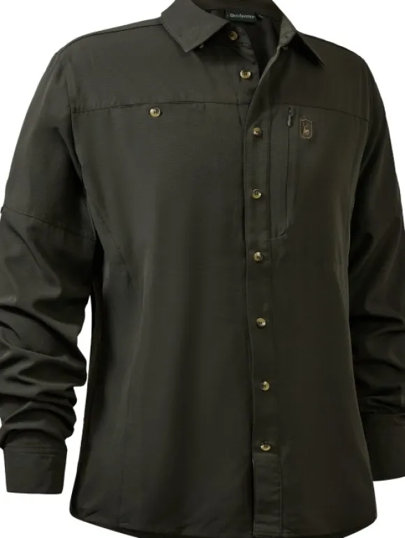 Deerhunter Canopy Shirt paita, tummanvihreä