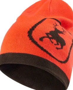 Deerhunter Cumberland Knitted Beanie Reversible Orange