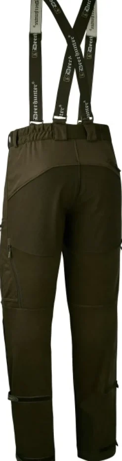 Deerhunter Excape Softshell Trousers metsästyshousut, vihreäruskea