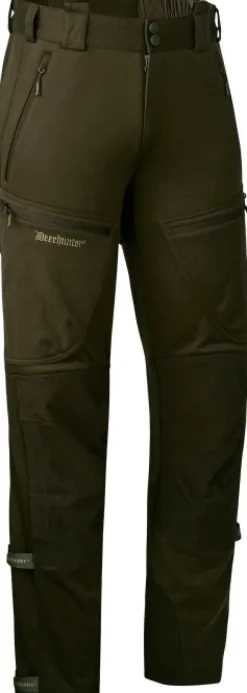 Deerhunter Excape Softshell Trousers metsästyshousut, vihreäruskea