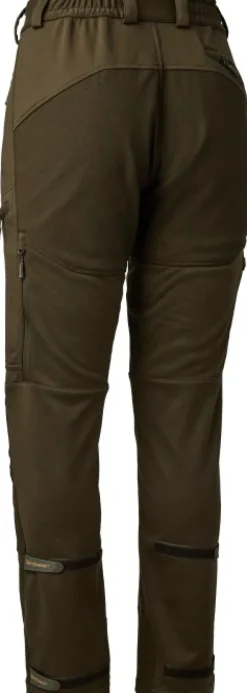 Deerhunter Excape Softshell Trousers naisten metsästyshousut, Art Green
