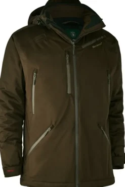 Deerhunter Excape Winter Jacket topattu metsästystakki, vihreä