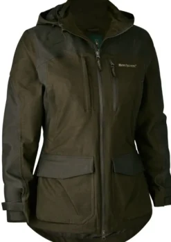 Deerhunter Lady Chasse Jacket naisten metsästystakki, vihreäruskea