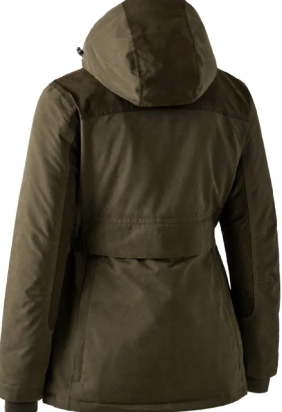 Deerhunter Lady Eagle Winter Jacket naisten metsästystakki, Tarmac Green