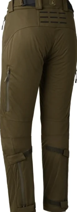 Deerhunter Lady Excape Winter Trousers naisten topatut metsästyshousut, vihreä