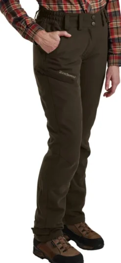 Deerhunter Lady Mary Extreme Trousers naisten metsästyshousut, vihreäruskea