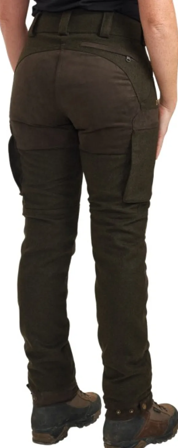Deerhunter Lady Tatra Trousers naisten metsästyshousut, Loden Wood