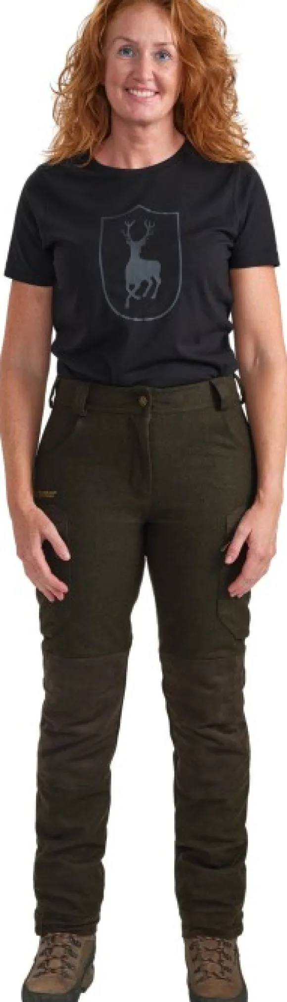 Deerhunter Lady Tatra Trousers naisten metsästyshousut, Loden Wood