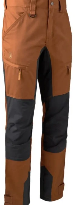 Deerhunter Rogaland Stretch -housut, tummanoranssi/musta