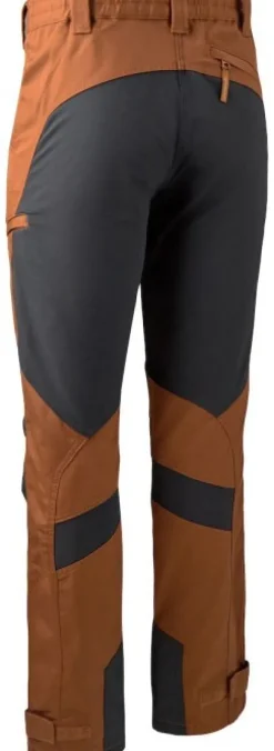 Deerhunter Rogaland Stretch -housut, tummanoranssi/musta