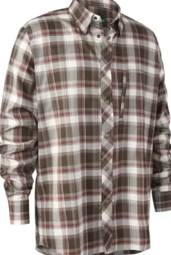 Deerhunter Silas Shirt kauluspaita, ruskea/punainen