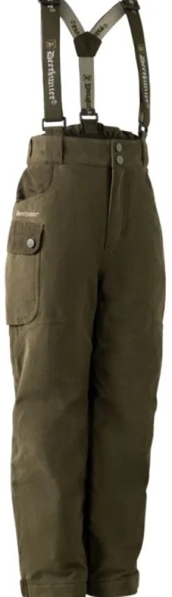 Deerhunter Youth Eagle Trousers lasten metsästyshousut, Tarmac Green