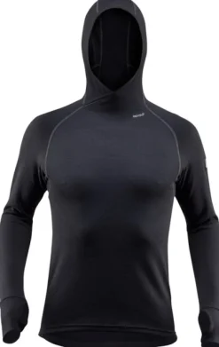 Devold Expedition Man Hoodie hupullinen kerrastopusero, musta