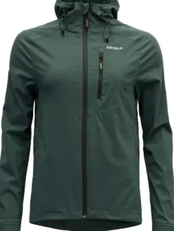 Devold Herøy Woman Jacket naisten merinovillatakki, Woods
