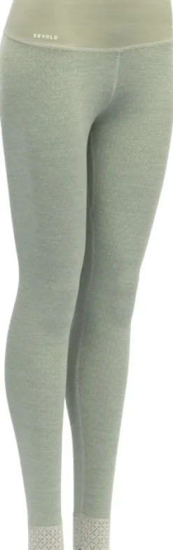 Devold Kvitegga Merino 230 Longs naisten kerrastohousut, Raw White