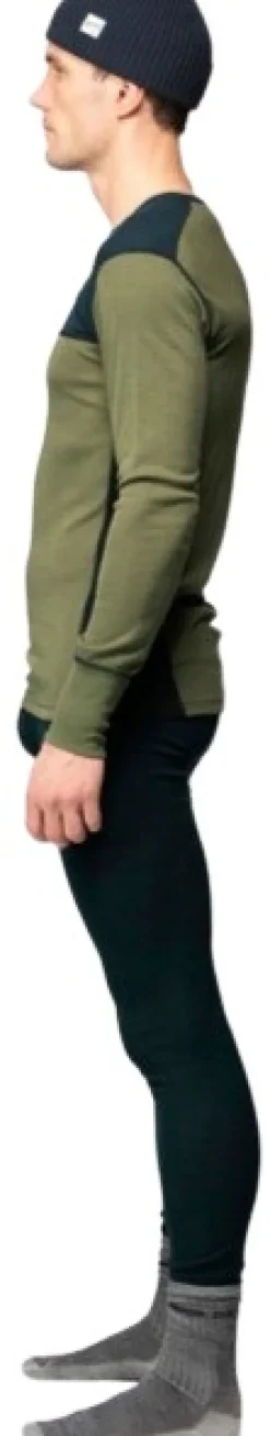 Devold Lauparen Merino 190 Shirt Man Ink/Lichen/Black