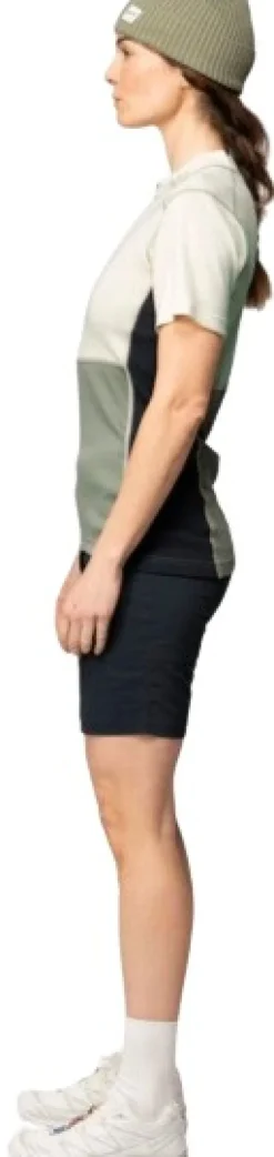 Devold Lauparen Merino 190 Zip Tee Woman Raw White/Fog/Ink